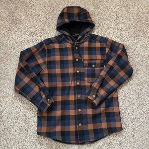 Wolverine Men's Buttoned Medium Lined Hooded Shell (Like New)